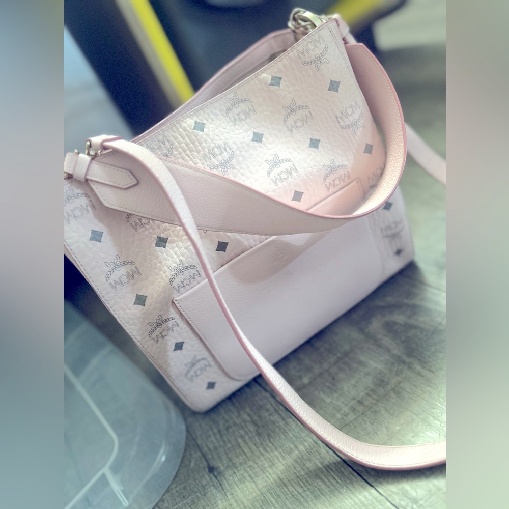 Mcm baby pink purse